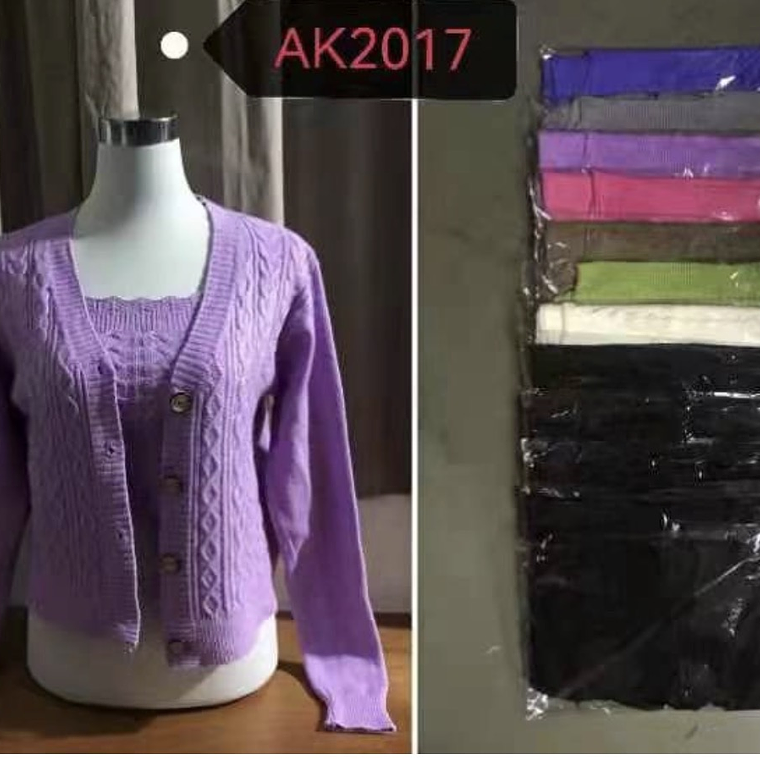 Cardigan + Top AK-2017 3