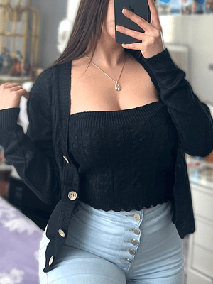 Cardigan + Top AK-2017