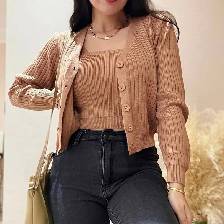 Cardigan + Top AK-2256-A 2