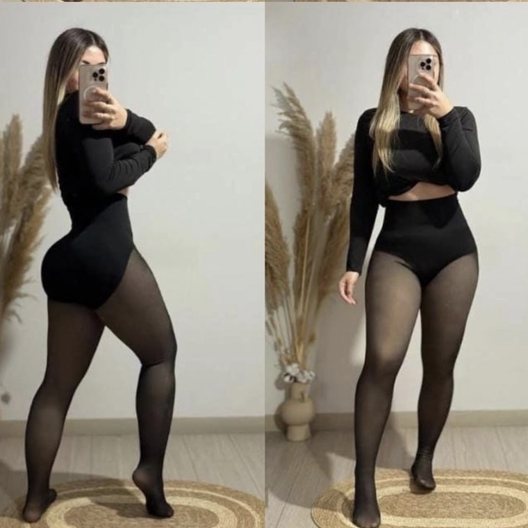 Panty efecto piel  1