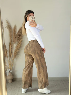 PANTALÓN COTELLE JASPEADO INTERIOR CHIPORRO