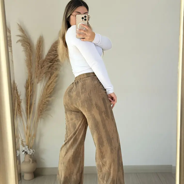 PANTALÓN COTELLE JASPEADO INTERIOR CHIPORRO 2