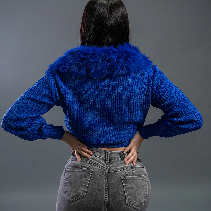 CARDIGAN CUELLO PELUDO  3