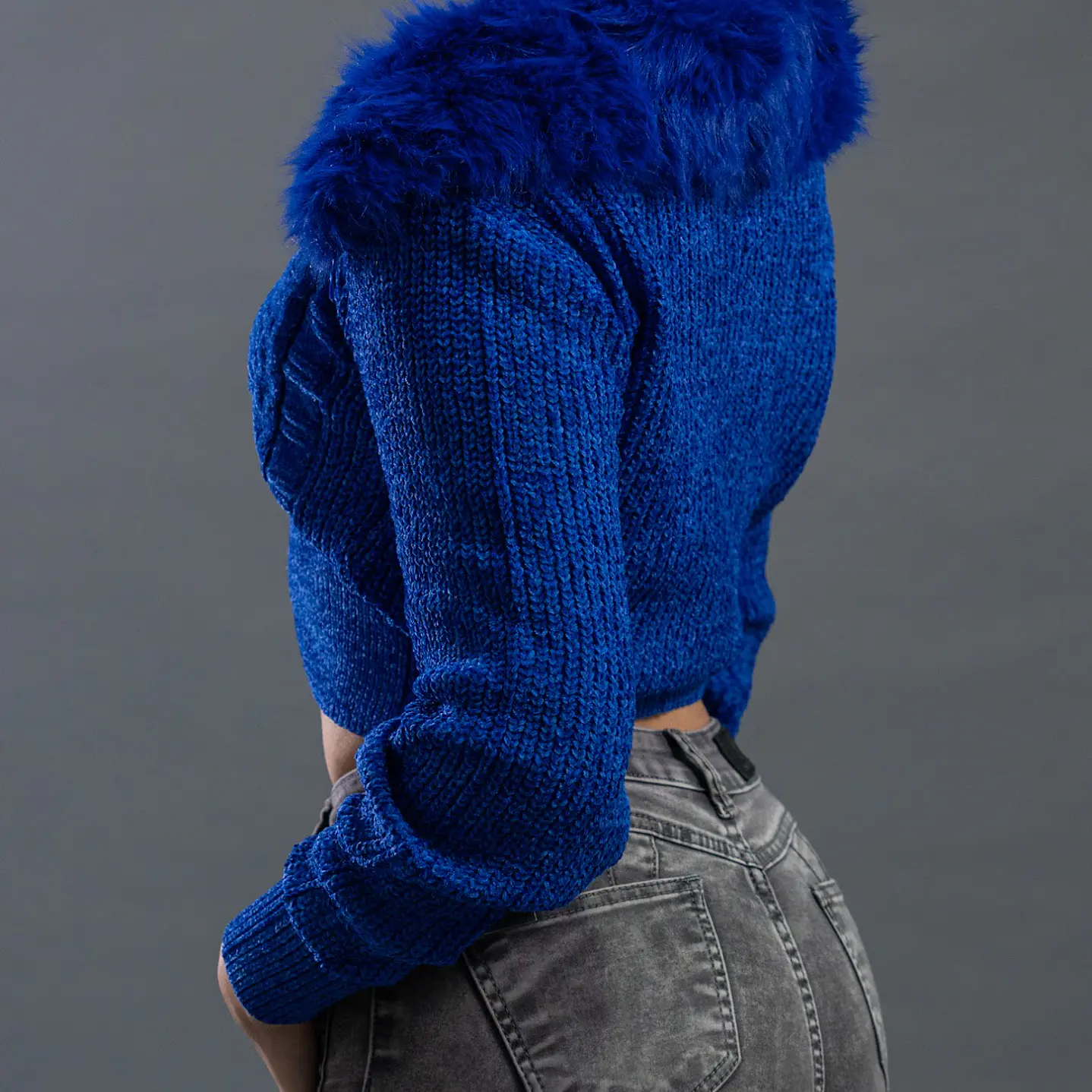 CARDIGAN CUELLO PELUDO  4