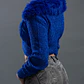 CARDIGAN CUELLO PELUDO  - Miniatura 4