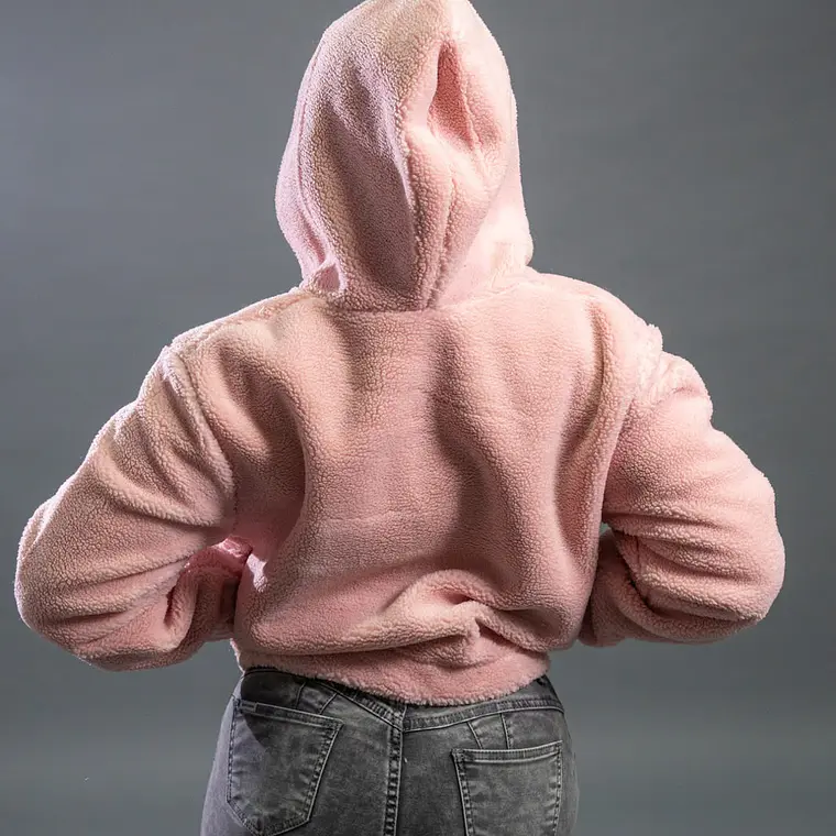 CHAQUETA EFECTO TEDDY DE CORDERITO 6