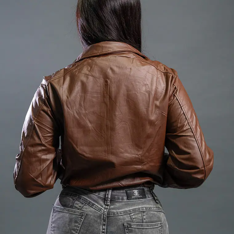 CHAQUETA ECOCUERO CON MICROPOLAR 7