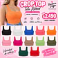 CROP RIB RECTO - Miniatura 6