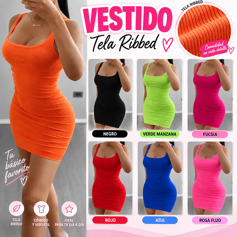 VESTIDO RIB  6