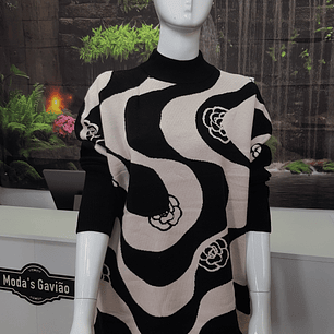 Camisola Chique Manga comprida