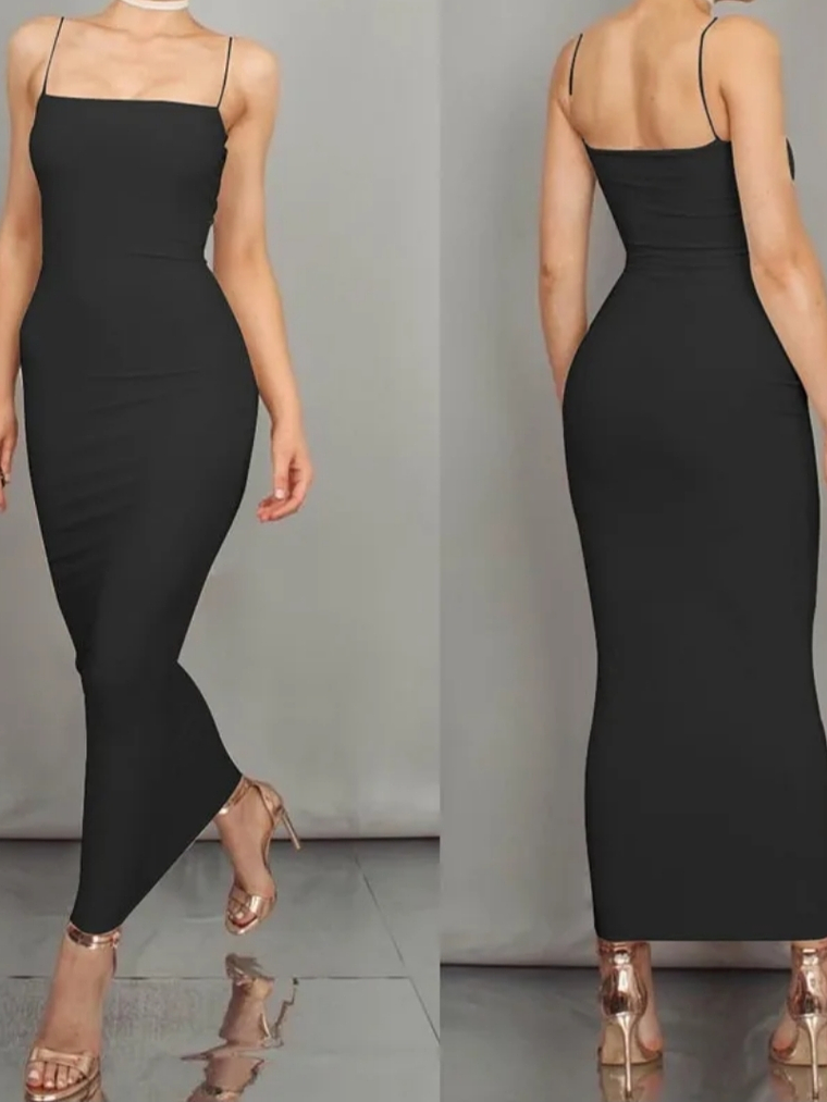 Vestido Primavera/Verão sem Mangas 4