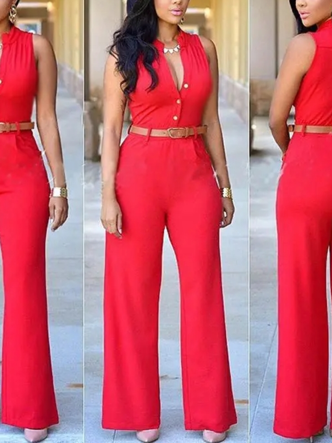 Macacão Senhora sem mangas 2