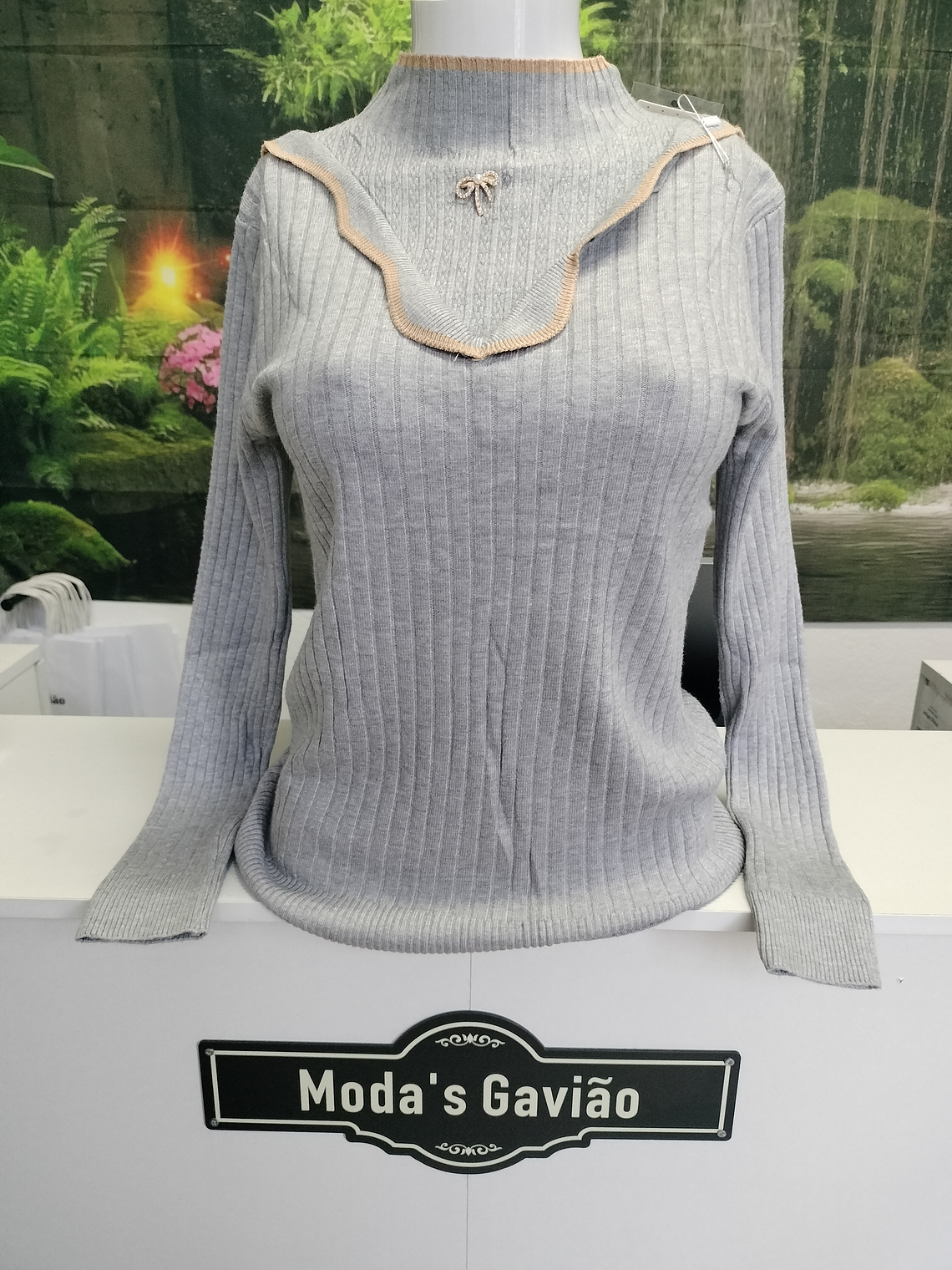 Camisola Malha com Cordão 1