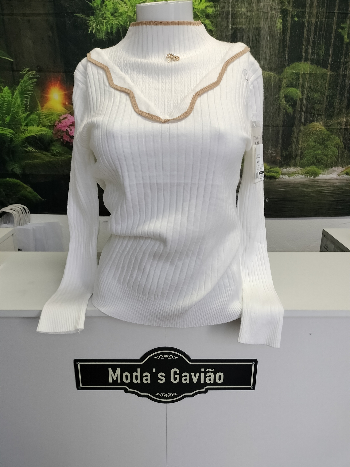 Camisola Malha com Cordão 5