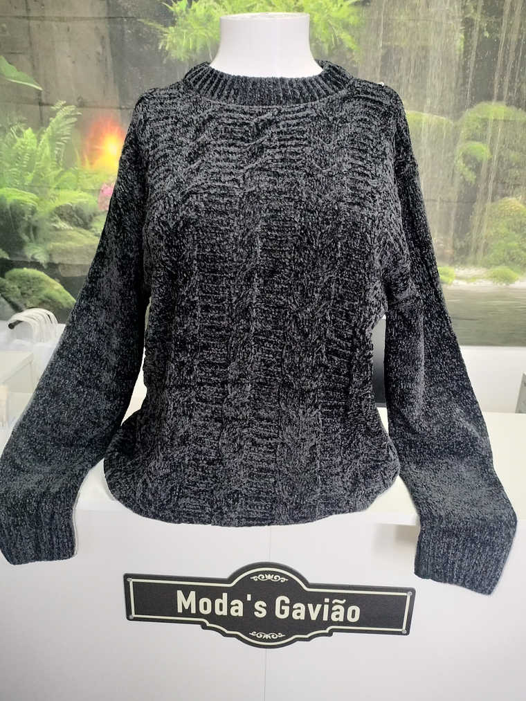 Camisola Casual Malhas 3
