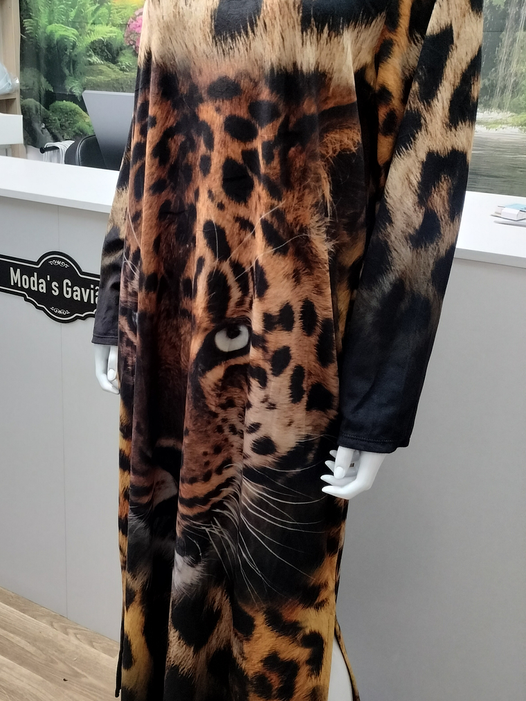 Vestido estampado Tigre 2