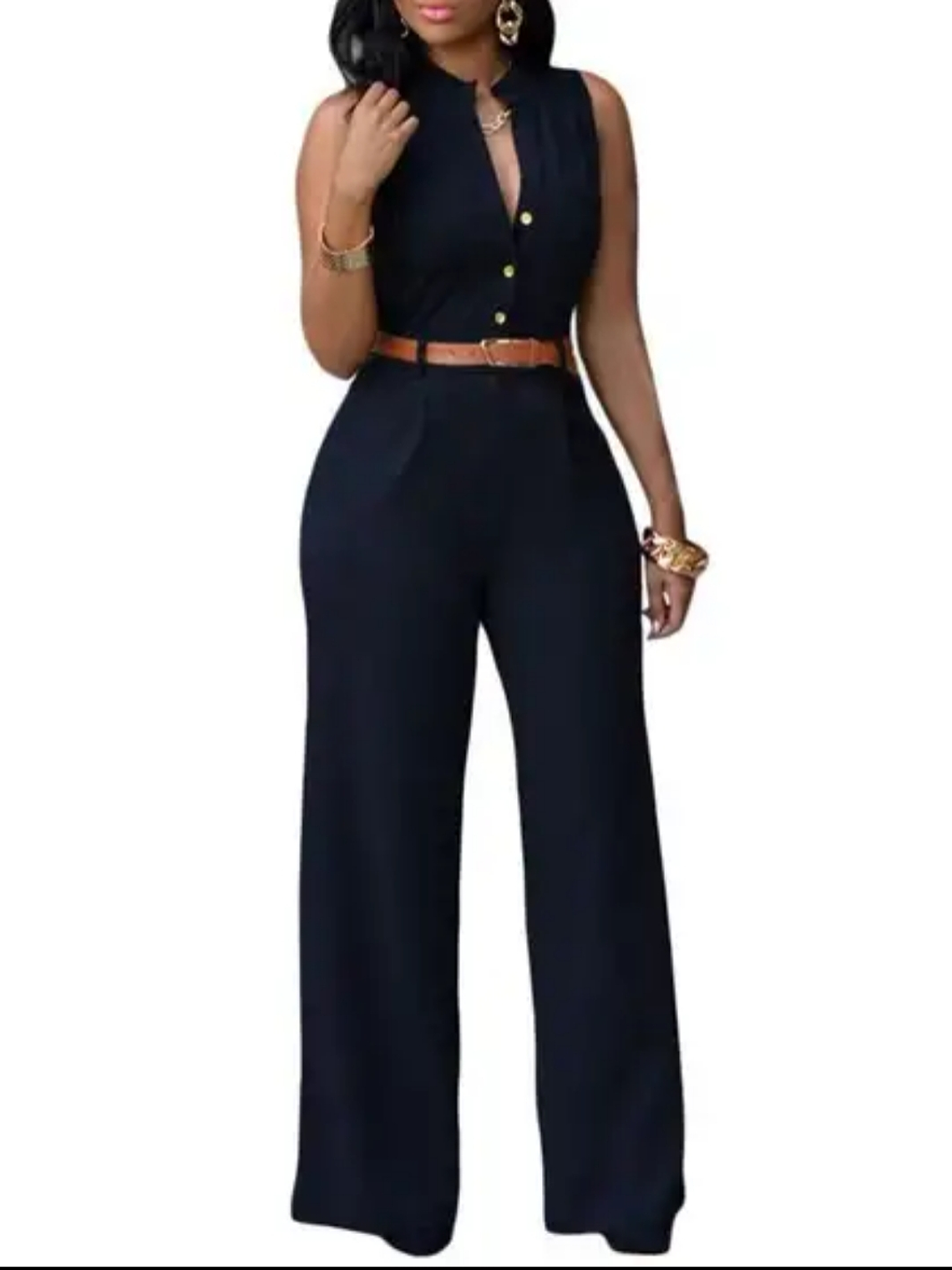 Macacão Senhora sem mangas Primavera/Verão 2