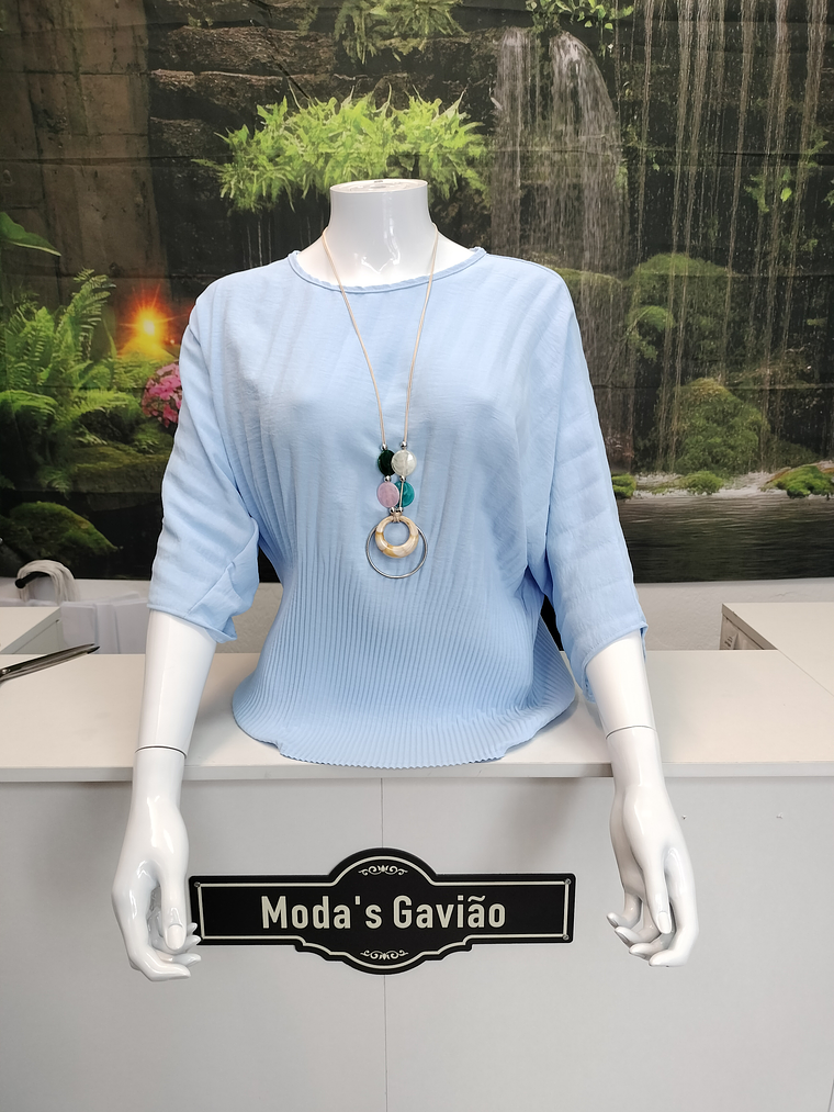 Camisola Meia Manga Primavera/Verão 2