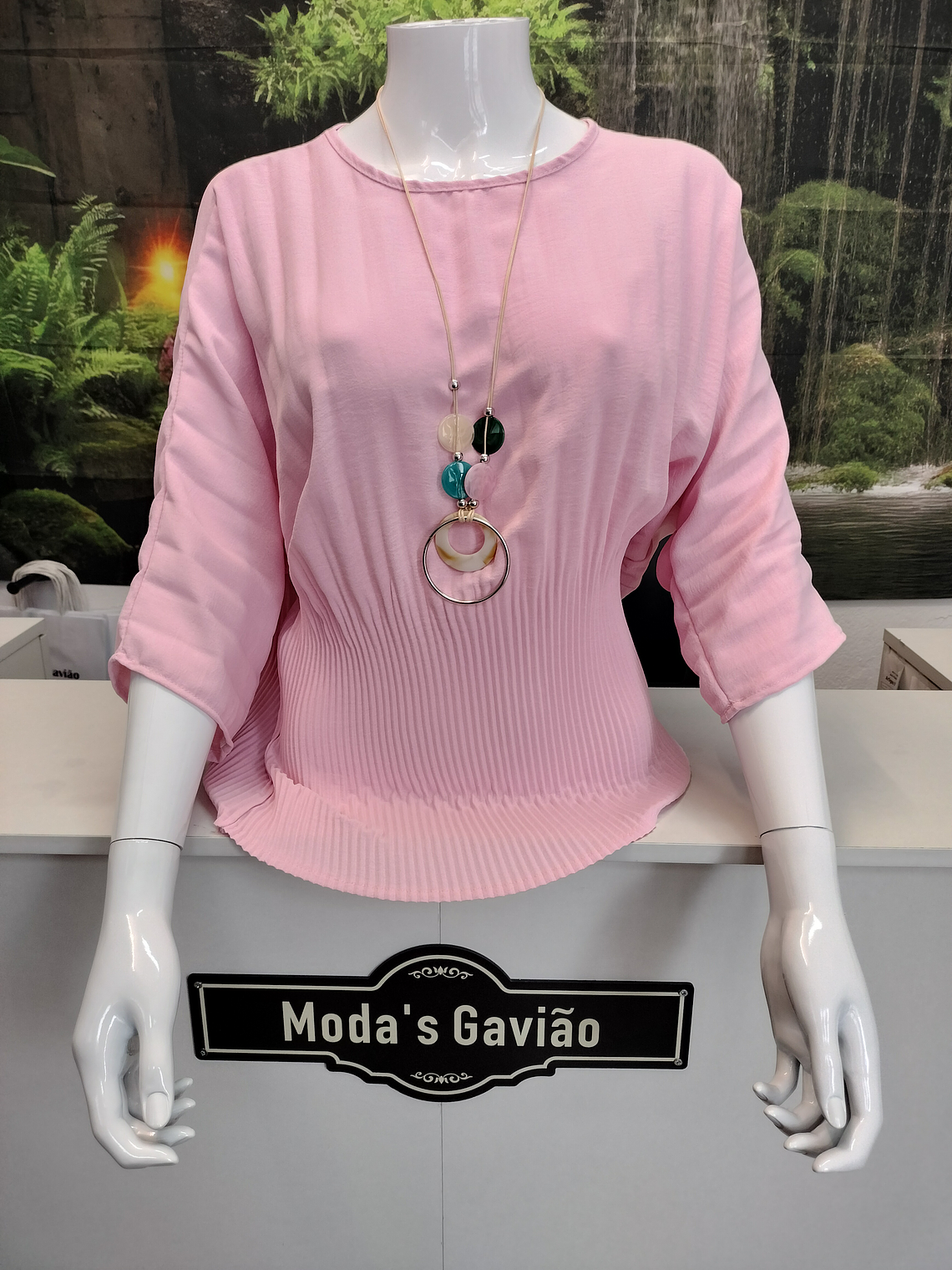 Camisola Meia Manga Primavera/Verão 3