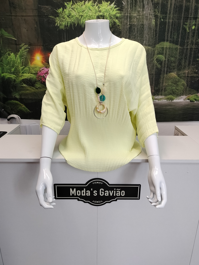 Camisola Meia Manga Primavera/Verão 4