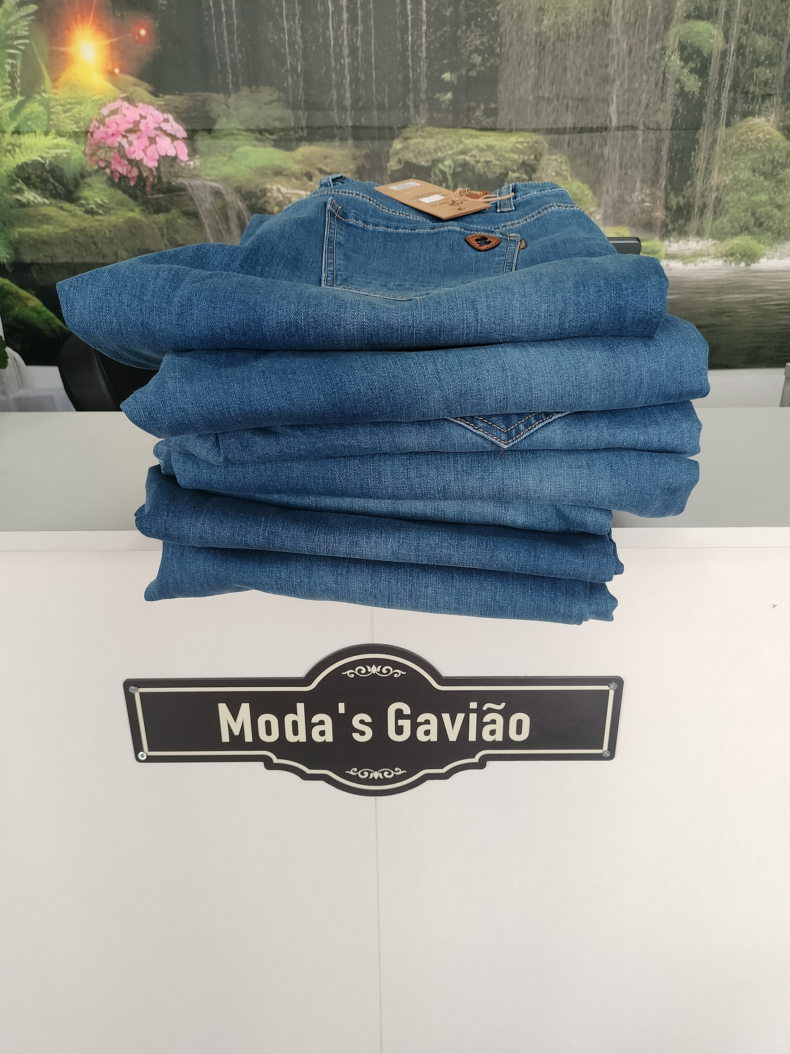 Calça Ganga Homem em Azul 1