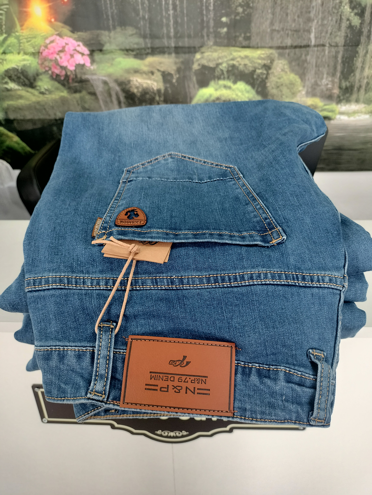 Calça Ganga Homem em Azul 2