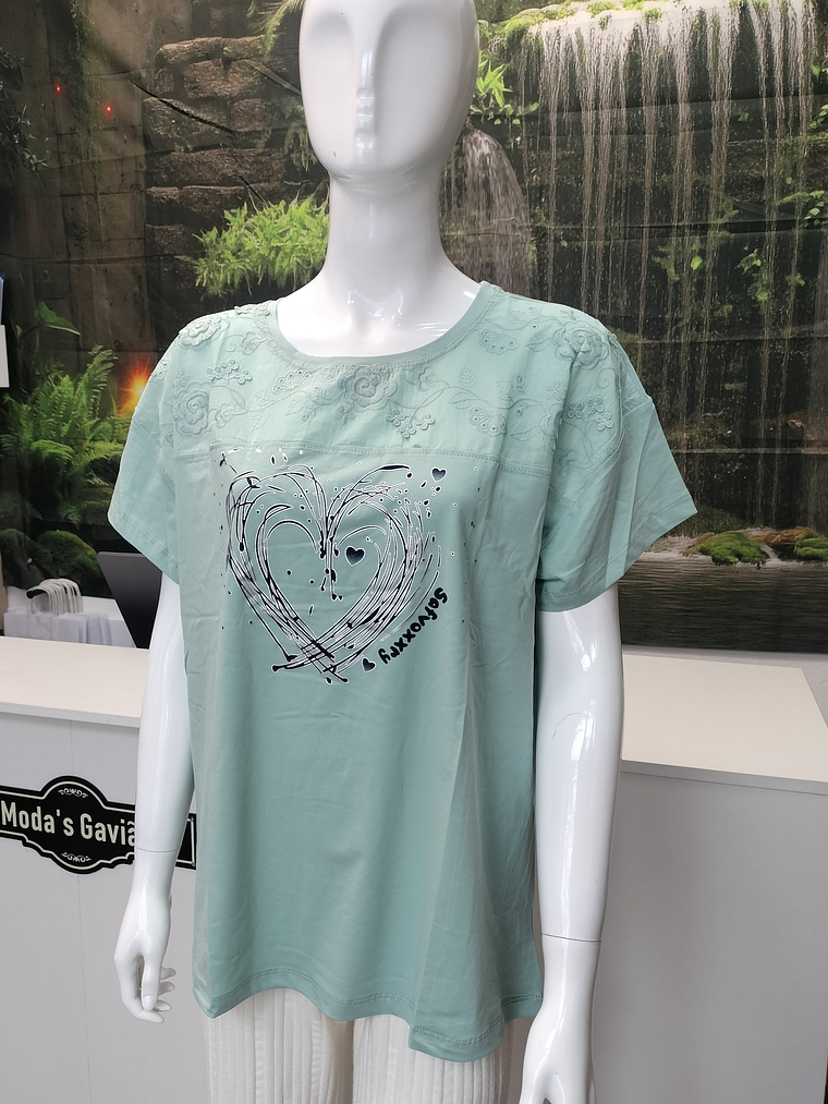 t-shirts Senhora Coração 2