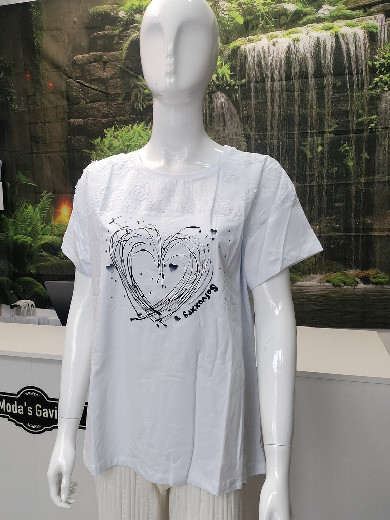 t-shirts Senhora Coração 4