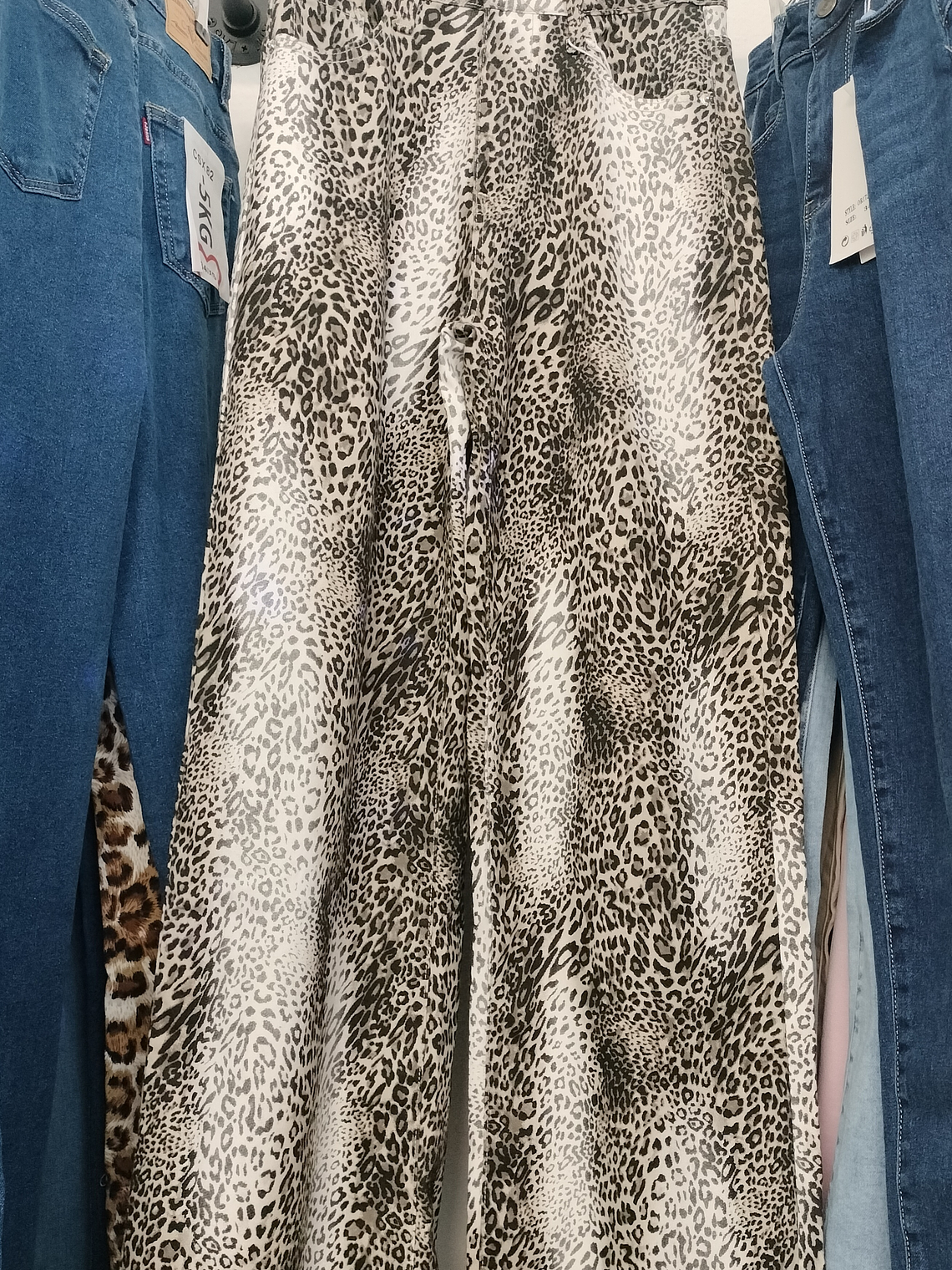 Calça Jeans Senhora escura Padrão 2