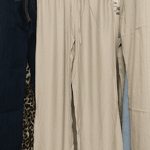 Calça Senhora C/ Brilhantes