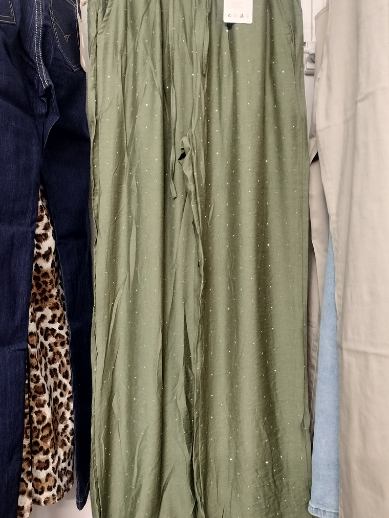 Calça Senhora C/ Brilhantes 3