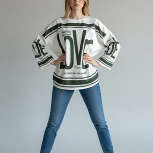 Camisola Love Primavera/Verão