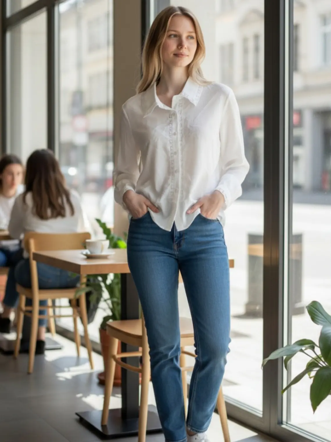 Camisa C/Bordado Senhora 3