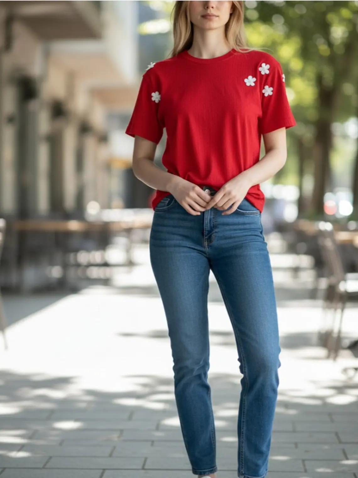 Camisola Primavera/Verão Manga curta 1