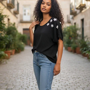 Camisola Primavera/Verão Manga curta