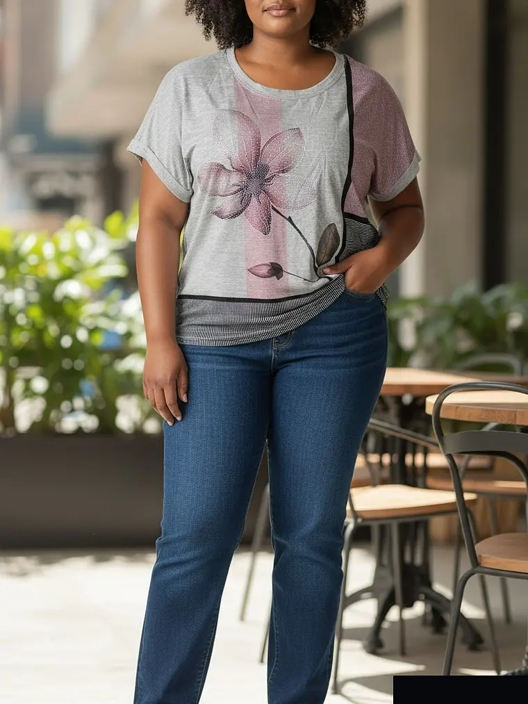 t-shirt Senhora Flor 2
