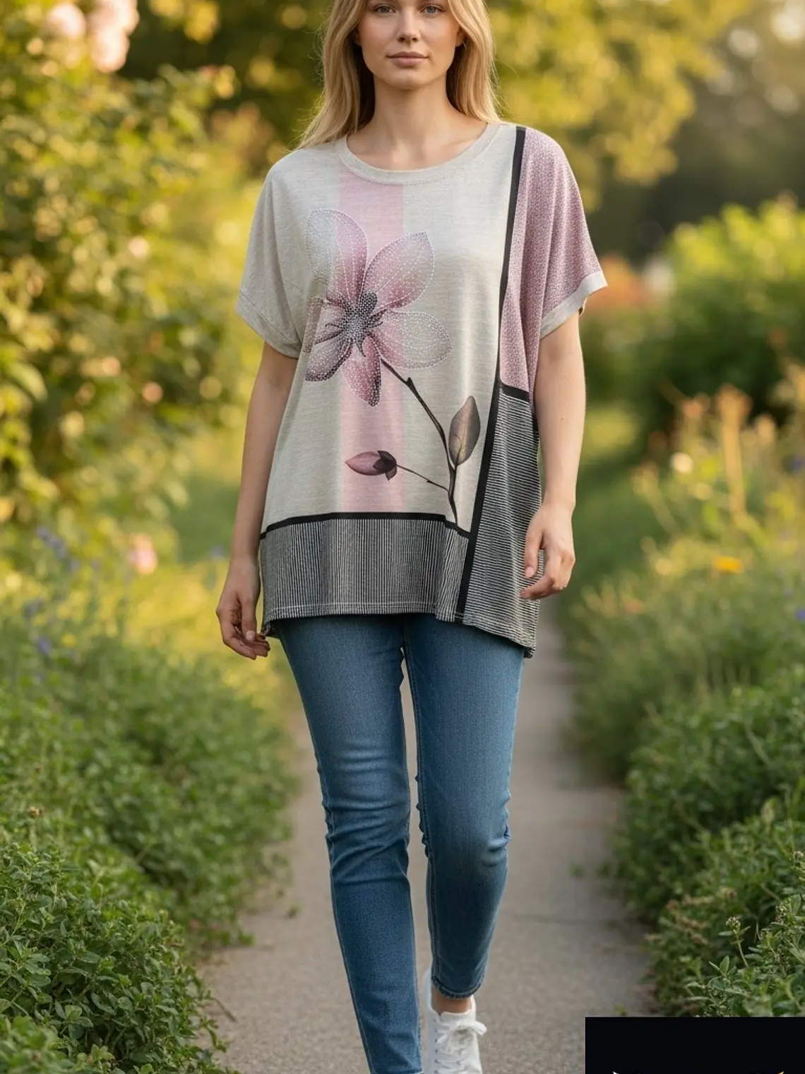 t-shirt Senhora Flor 1