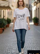 t-shirt Senhora malmequer - Vorschaubild 1