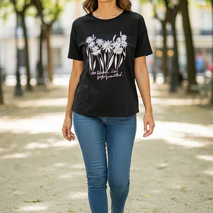 t-shirt Senhora malmequer