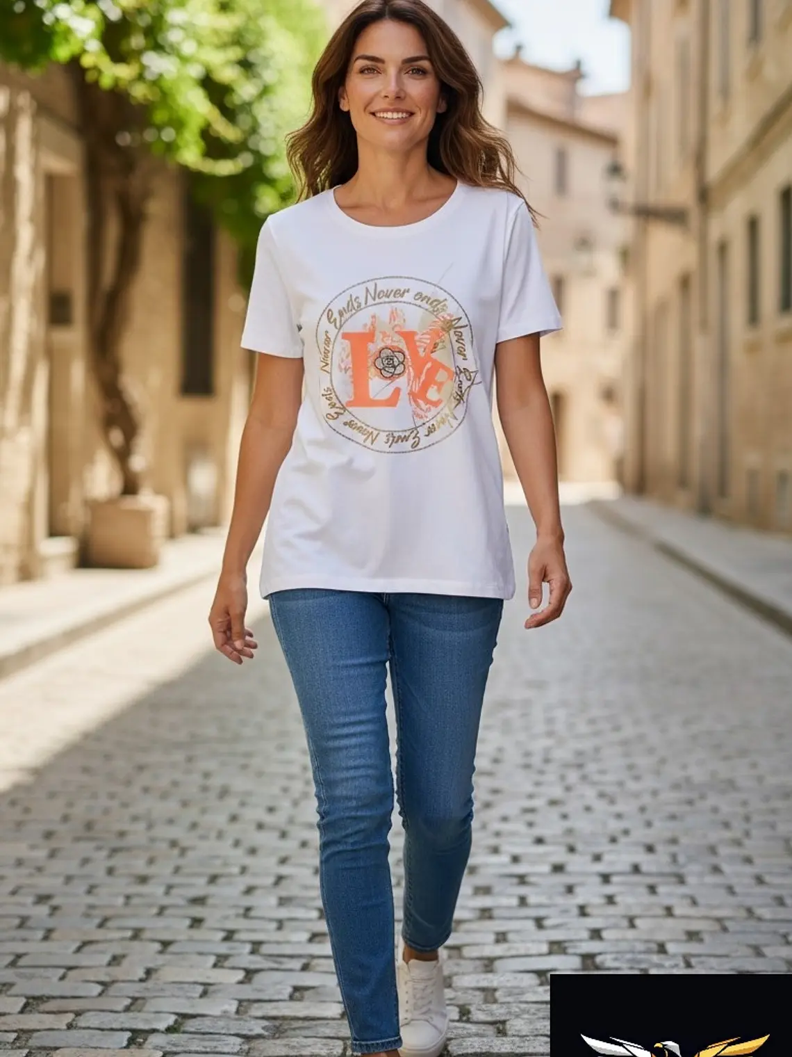 t-shirts Senhora 3D 3