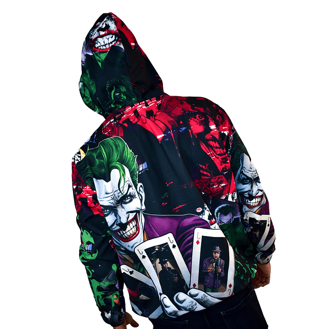 Buzo Sublimado 3D Joker Guason Ref 302