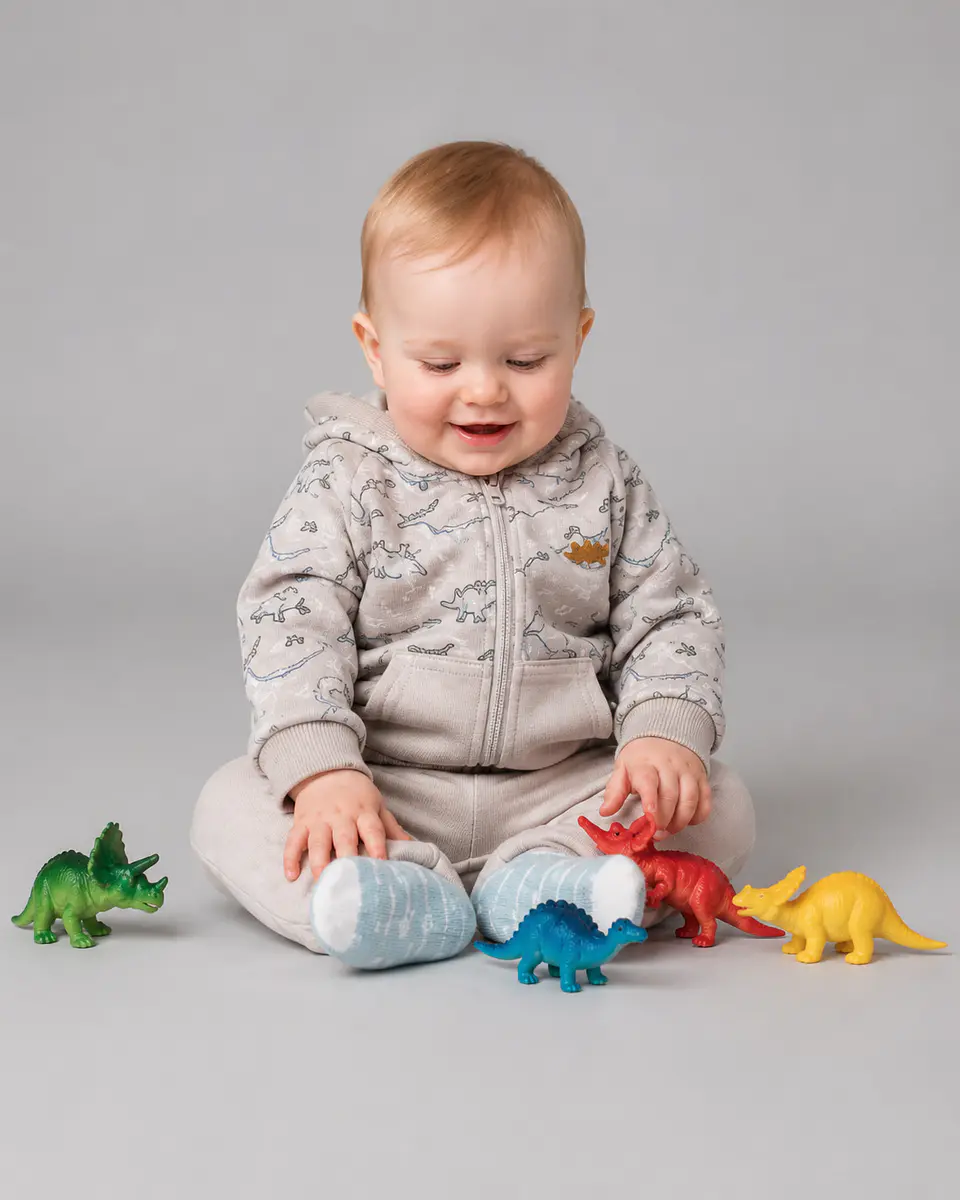 BUZO GRIS DINO 1