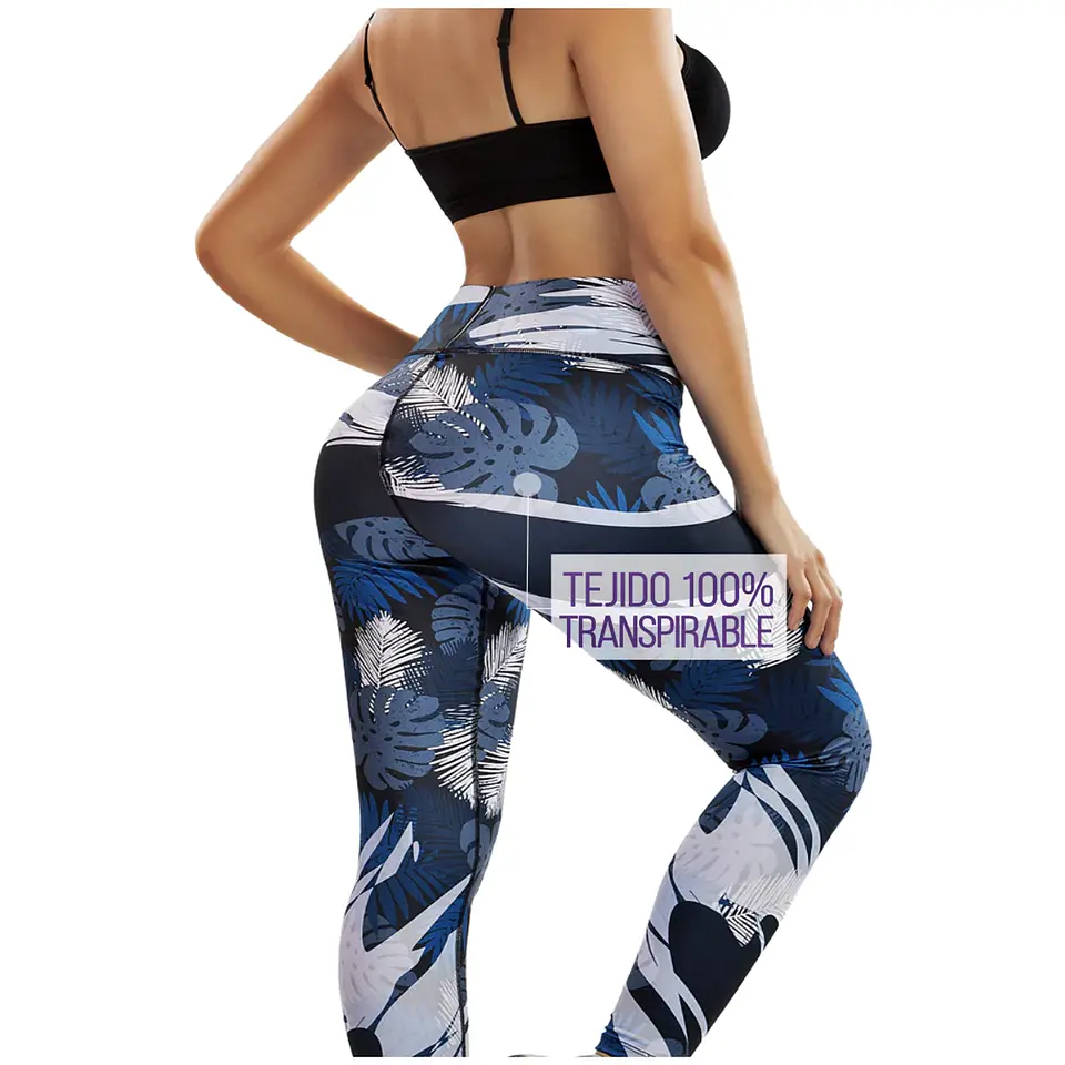 Calza Leggins Reductora Estampada 9