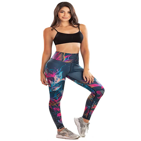 Calza Leggins Reductora Estampada