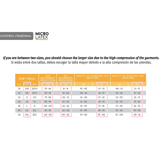 Faja moldeadora cachetero senos libres Microlátex - Diane – Diane & Geordi  Colombia