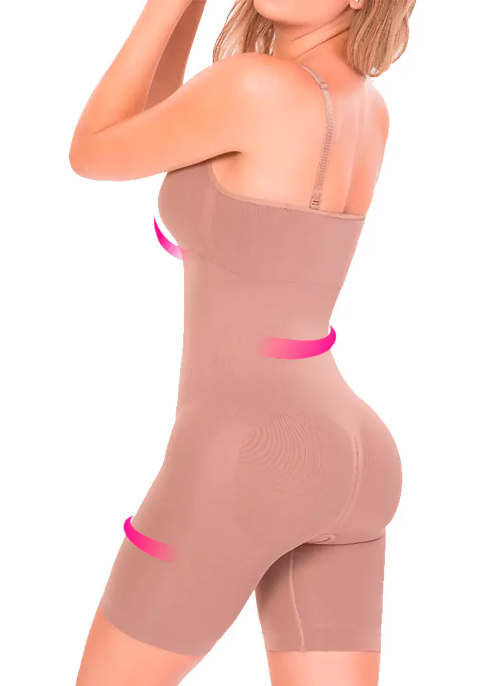BODY SHORT CON BUSTO SIN COSTURAS 2