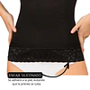  Camiseta Reductora Látex y Encaje