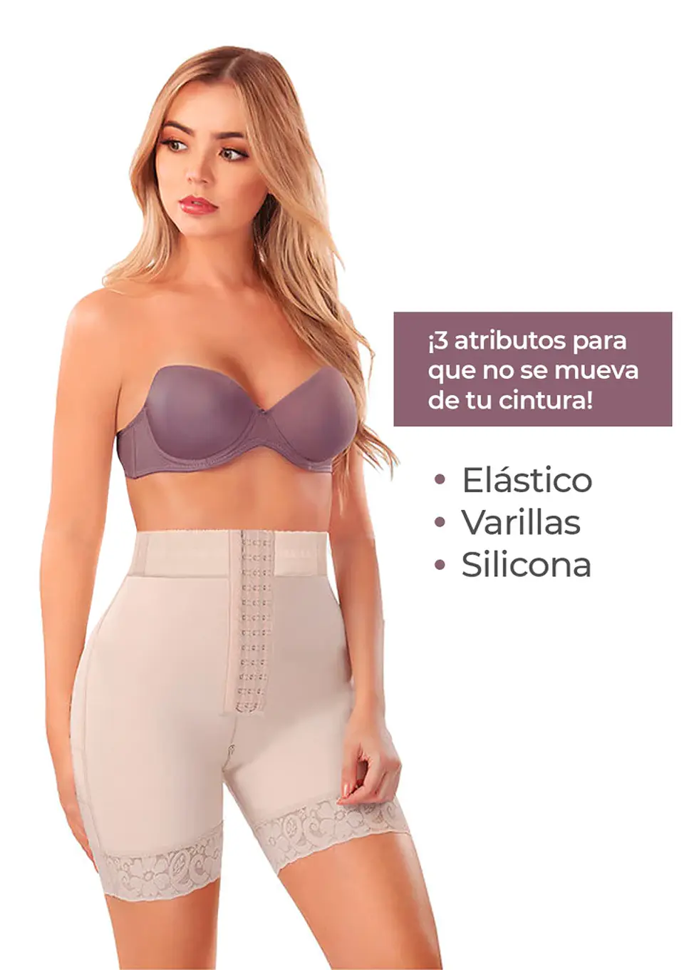 CALZÓN FAJA BROCHES POWERNET 5