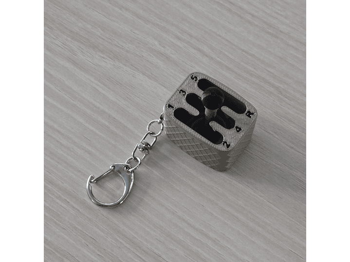 Llavero Antiestrés Palanca de cambio 3