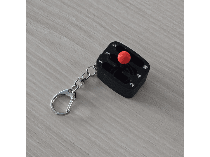 Llavero Antiestrés Palanca de cambio 4